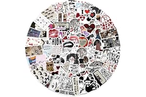 TMZELOA Y2K downtown girls Stickers Y2K - 100 adesivi per piccoli animali, con diverse azioni a tema, adesivi decorativi fai da te per computer portatile, bicicletta