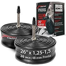 Pneu VTT Slick Lampa – 26 X 1,50/1,75, Noir, Pour Route Ou Chemin