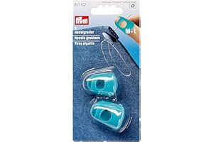 Prym Needle Grabbers, Silicone, Turquoise, 14 x 7 x 2 cm