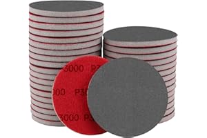 Shineboc 20 Pezzi Spugne Abrasive Set,Blocchi Abrasivi Grana 3000 Platorello Abrasivo Riempito in Schiuma Flessibile per Lucidatura Di Legno E Metallo