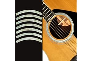 Inlaystickers for Acoustic Guitars - Soundhole Rosette/Purfling - Stripe - White Pearl RS-244ST-WT