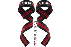 ASIPRO Straps Gym Hombre y Mujeres Muñequeras Gym Hombre y Mujer Muñequera Deportiva Gym Straps Muñequeras Gimnasio Lifting Straps Wrist Wraps Muñequeras Crossfit Correas Levantamiento de Pesas