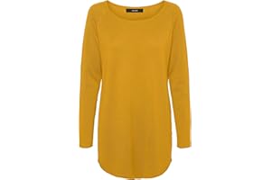 VERO MODA Damen Vmnellie Glory Ls Long Blouse Ga Noos Pullover