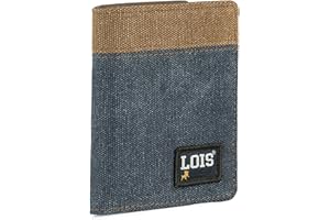 Lois - Porta Tarjetas y Cartera Tarjetero Hombre - Elegante Tarjeteros Hombre Tarjetas Crédito y Card Holder, Ideal Carteras para Hombre