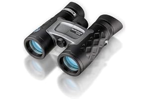 STEINER Binocolo BluHorizons 8x32 - Ottica di qualità tedesca, riduce i riflessi o l'abbagliamento da acqua, sabbia o neve, compatto e leggero