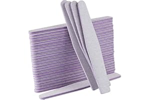 AYITOO 50 Pezzi Lime per Unghie 100/180 Professional, Lima Unghie Lavabile,Doppia Faccia Lima Unghie Pro per Manicure E Unghie in Gel,Forma Diamante