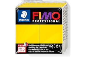 Staedtler - Fimo Professional - Pain Pâte à Modeler 85 g Jaune Pur