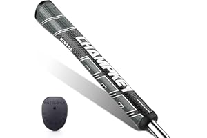 CHAMPKEY CT2 Pistol Golf Putter Grip | Lightweight and Comfortable Golf Grips | Advanced Texture Control and High Feedback Golf Putter Grips