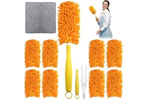 Mikrofiber Dammvippor 8-pack, Kompatibel med Swiffer, Återanvändbara