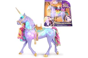 Unicorn Academy 6071157 jednorożec DollFtrRainbwLightUpWildstar, wielokolorowy