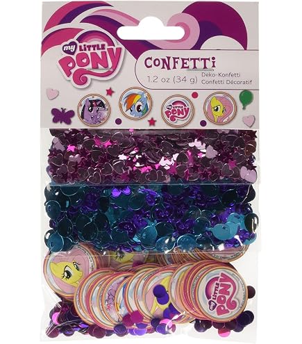Dekora - Decorazione Commestibile per Torte di Compleanno per Bambini con Raffigurazione My Little Pony - 20 cm