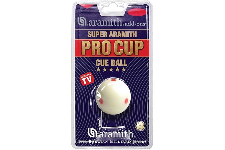 Aramith Pro Cup TV Snooker Cue Ball 2-1/16? Size