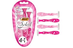 BIC Miss Soleil Women's Razors x4