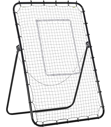 Rimbalzatore Per Lacrosse Sturdum 1,2x2,7 M – Pieghevole Con 4 Angoli Regolabili E Borsa
