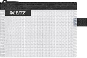 Leitz WOW Fodral, vattentätt, genomskinligt, small (A6), svart, 40240095