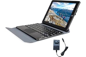 Tibuta 2-in-1 Mini-Laptop-Computer, Windows 11 Intel N4020C Prozessor 8,9 Zoll HD Touchscreen mit Abnehmbarer Tastatur 4 GB+64 GB, geeignet für Business, Studium und Unterhaltung