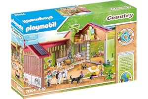 PLAYMOBIL Country 71304 Granja, una Experiencia inolvidable para los más pequeños, Hecho con Materiales sostenibles, Juguetes para niños a Partir de 4 años
