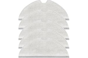 CHUANCHENG 5 uds paño de mopa de Repuesto para Xiaomi Mijia 1C STYTJ01ZHM para Dreame F9/ D9/ D9 MAX/ D9 Pro/ L10 Pro Aspirapolvere