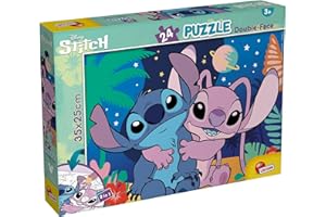 LISCIANIGIOCHI Lisciani Giochi - Disney puzzle df m-plus 24 lilo & stitch, 109685