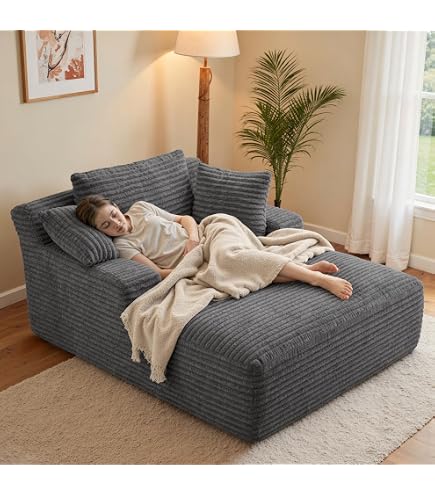 Lazy Sofa, Lazy Couch, Tatami-Matte ohne Beine, faltbar, kleines Schlafsofa, Kissen, Rückenlehne, D-50 x 50 x 30 cm Küche, Haushalt & Wohnen