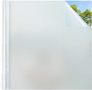 5M*90cm Milchglasfolie Selbstklebe Sichtschutz Folie Fensterfolie Bad