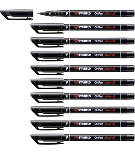 Stabilo Pen 68 - Pennarello Singolo Colore Rosso - Punta Media 1mm, Inchiostro A Base D'acqua, Atossico - 5
