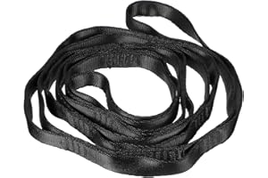 PATIKIL 22KN Adjustable Daisy Chain Yoga Extend Belt, Nylon Climbing Sling Straps for Home Workout Exercise Pilates Gymnastics