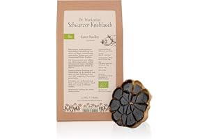 Dr. Warkentins Schwarzer Knoblauch ganze BIO-Knollen - mind. 160g - in Bayern fermentiert aus heimischen Knoblauch