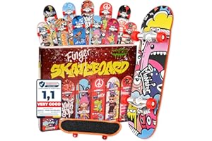 Magicat Zestaw deskorolki z palcami – 12 unikalnych wzorów dla niekończącej się zabawy! Najlepszy upominek na urodziny dziecka kreatywne gry na i