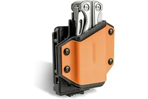 TACTICAL_GEEK TX1 Portavainas Multiherramienta, Naranja, Nylon, Holster, UTILITY_HOLSTER_POUCH, 9 x 9,5 x 5 cm, sin bolsillos ni compartimentos, hebilla, para cinturón