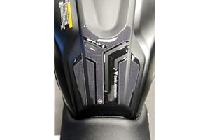 labelbike - Autocollant 3D Résine Gel Décoration et Protection Réservoir Bas Moto compatible avec Yamaha MT-07 de 2021-2024