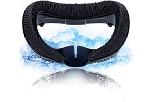 DESTEK Upgraded Cooling Face Pad Compatible with Meta Quest 3 Accessories, Comfortable Facial Interface Face