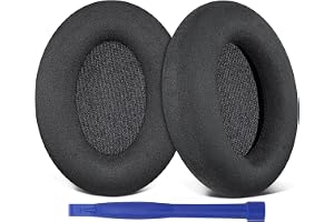 SOULWIT Mikro-mocka Professionella Ersättning Öronkuddar för Sony WH-1000XM3 (WH1000XM3) Öronhörlurar, Earpads Öronkudde med