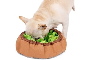 LICHENGTAI Tapis éducateurs pour Chiens, Jouets Educatifs Chien, Durable Tissu de Tabac à Priser Puppy Puzzle interactif Jouets, Tapis de Fouille Chien Tapis dentraînement interactif pour Chien, Vert