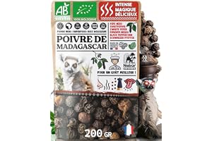 Nabur - 200 g ekologisk svartpeppar från Madagaskar
