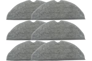 STYLESHOP777 Mop in microfibra per Roborock S8 Pro Ultra - per Dual VibraRise 2.0 - Nuovo modello 2023 - Panno in microfibra, salviette (6 pezzi)