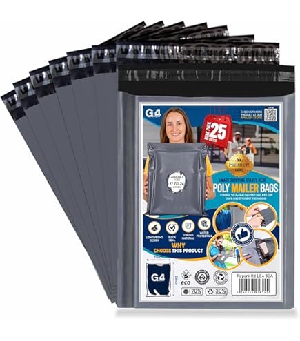 Buono Postale Buste Postali In Plastica Grigia Autosigillanti - Tutte Le Dimensioni, Forti, Riciclate 100%, UK Buste Postali Autosigillanti - Foto 10