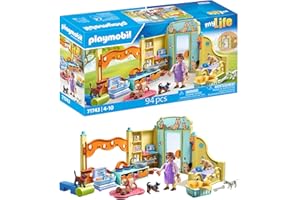 Playmobil | My Life | Puppy House | Puppy Toy for Kids | Animal Figures Set | Toy for Children Aged 4 and Over | 71743
