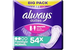 Always - 54x Flexistyle Normal Pantiliners - 1 Piece