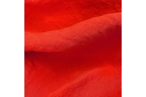 ‎JOWOLLINA JOWOLLINA Natur Leinen Bettwäsche-Set Soft Washed Finish 180 g/m2 (Poinciana, 135x200 cm, 40x80 cm)