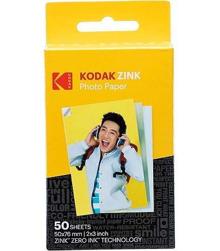 Kodak printomatic zink fotopapier (50 stuks) - fotorolletjes kopen? | Korting tot 54