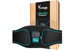 ‎BEURER Antelope by Beurer Corefit I EMS-Trainingsgürtel, Stimulation der Bauchmuskulatur, Unterstützung Muskelaufbau, 9 Trainingsprogramme, 4 Elektroden, für Männer und Frauen