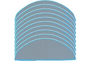 Sandyseptember Lot de 10 serpillères de rechange pour Roomba Combo pour aspirateur robot Essential 2, lingettes lavables et réutilisables, tampon d'essuyage, chiffons de nettoyage