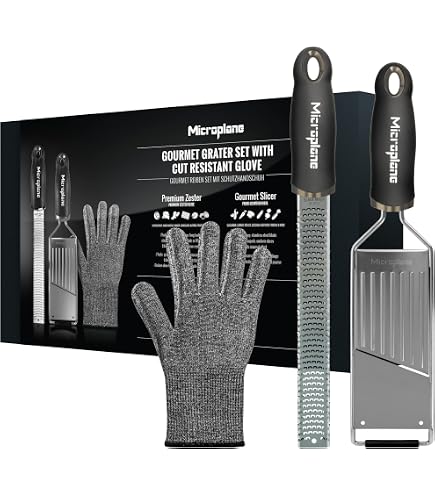 Microplane Mandoline Gourmet – Tranches Ultra-Fines 2 Mm Pour Pommes De Terre, Carottes, Courgettes & Légumes – Lame Inox Affûtée Comme Un Rasoir