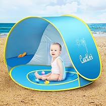 Tenda Da Pesca E Spiaggia Mimetica 4 Posti – Rilascio Rapido, Impermeabile, Protezione UPF 50+ (260x246x180 Cm)