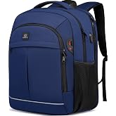 Cafele Laptop Backpack, Travel Laptop Bag, Anti-Theft College Bag for Men, Slim Business Backpack with USB Charging Port
