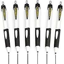 Uni-ball Power Tank SN-220 – Lot De 12 Stylos à Bille Rétractables Super Ink Noir – Écrit à L'Envers, Sous L'Eau Et Jusqu'à -20°C !