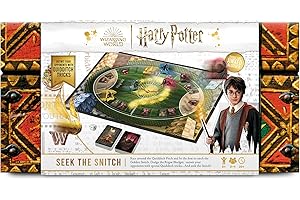 Cartamundi Harry Potter Seek The Snitch Board Game, Calling All Harry Potter Super-Fans! For 2 to 4 Players, Great Gift For Kids Aged 8+,