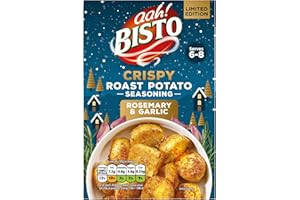 Bisto Crispy Roast Potato Seasoning, Rosemary & Garlic, Perfect for Christmas Dinners, 60g (Pack of 1)
