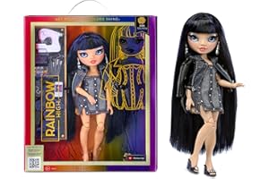 Rainbow High Fashion Doll – KIM NGUYEN - Blue Doll – Fashionable Outfit & 10+ Colourful Play Accessories - For Collectors and Kids Ages 4-12